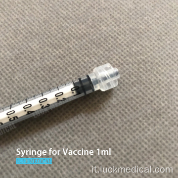 Siringa vuota speciale per il vaccino 1ML